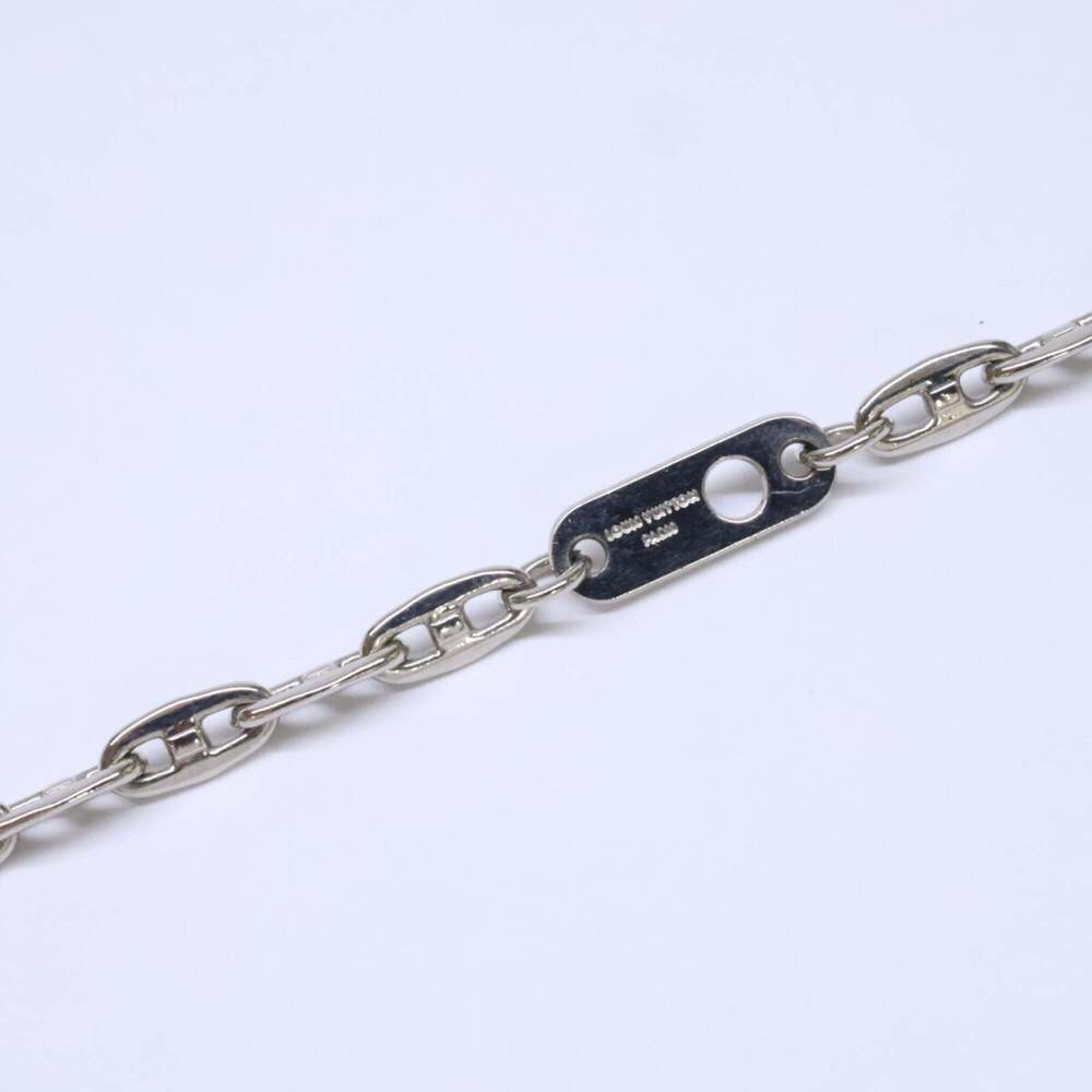 LOUIS VUITTON Silver Necklace - Picture 4 of 7